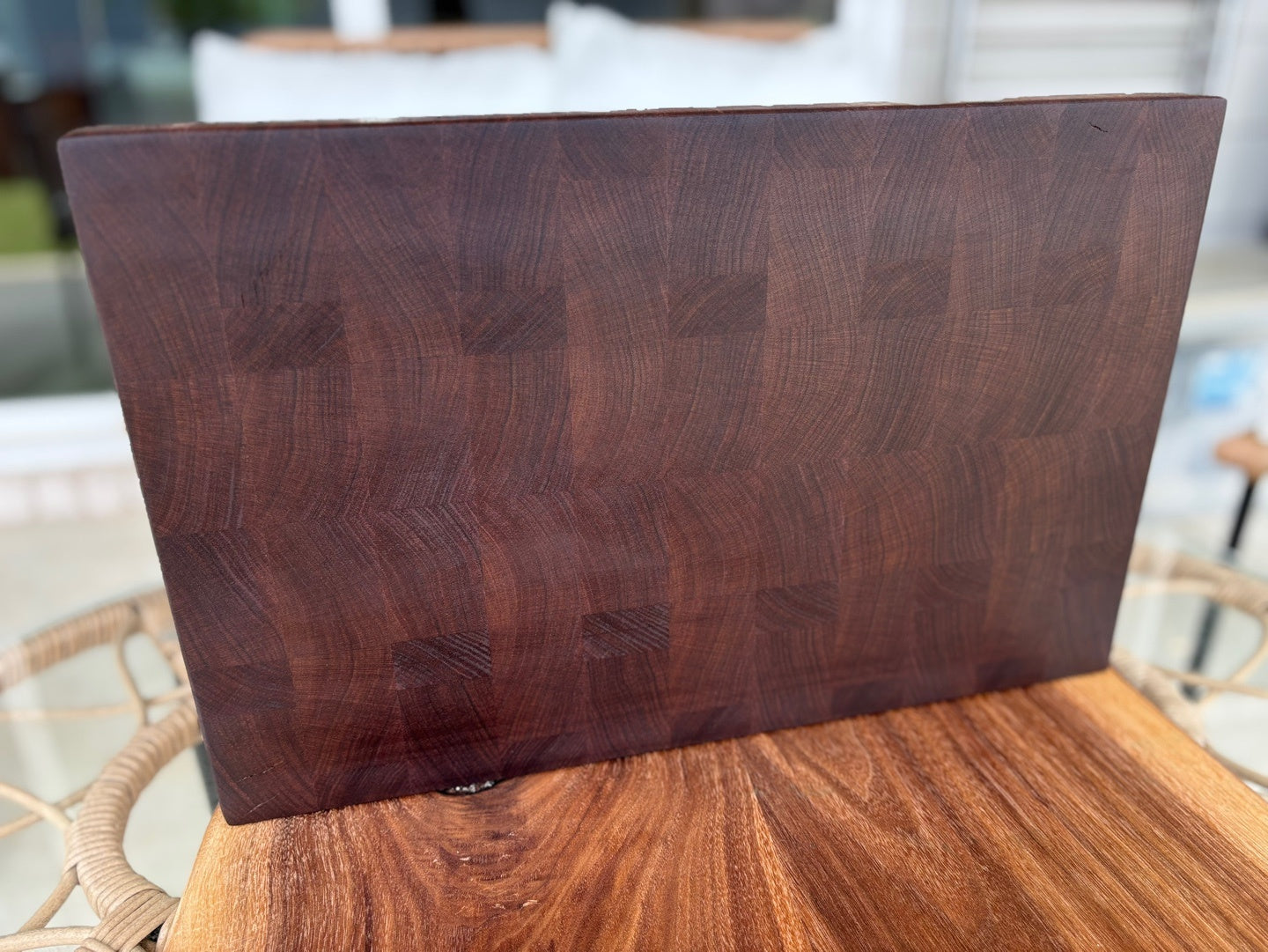 월넛 엔드그레인 "세컨드 그레이드"1 Walnut End Grain Cutting Board SECOND1