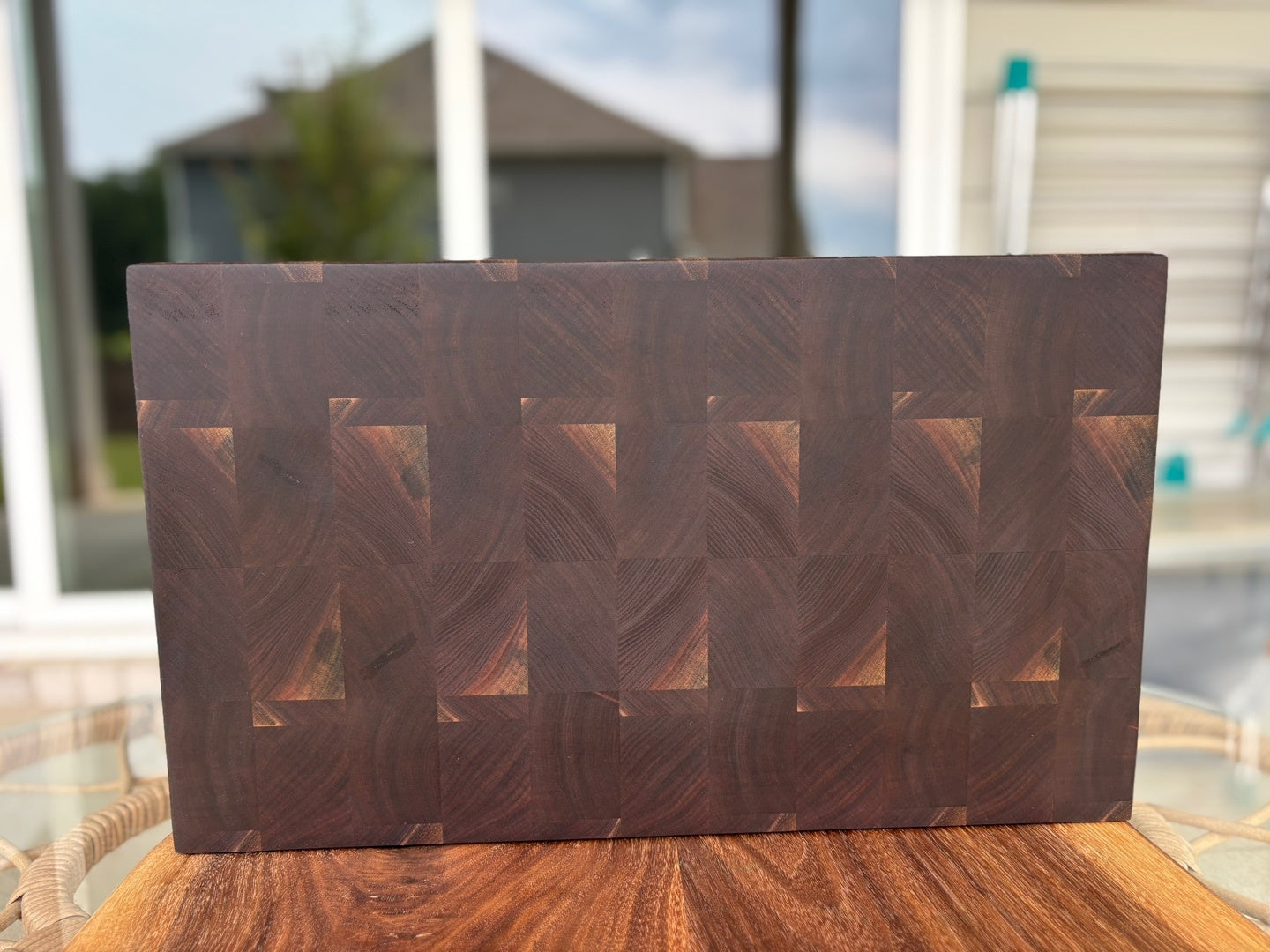 월넛 엔드그레인 "세컨드 그레이드"2 Walnut End Grain Cutting Board SECOND2