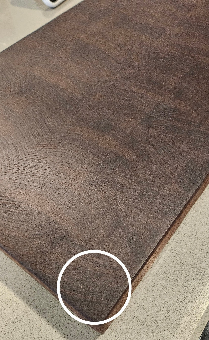 월넛 엔드그레인 "세컨드 그레이드"1 Walnut End Grain Cutting Board SECOND1