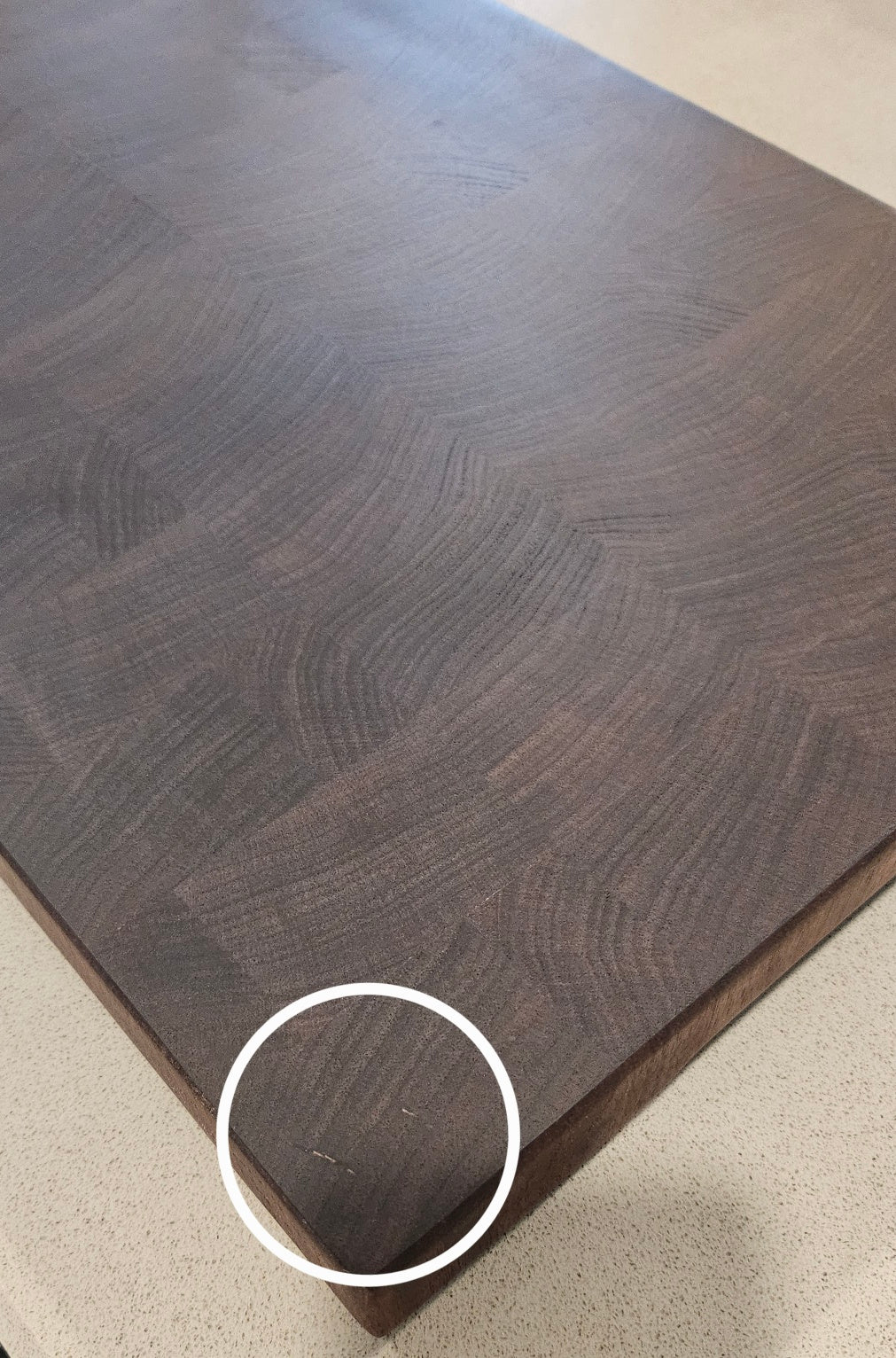 월넛 엔드그레인 "세컨드 그레이드"1 Walnut End Grain Cutting Board SECOND1