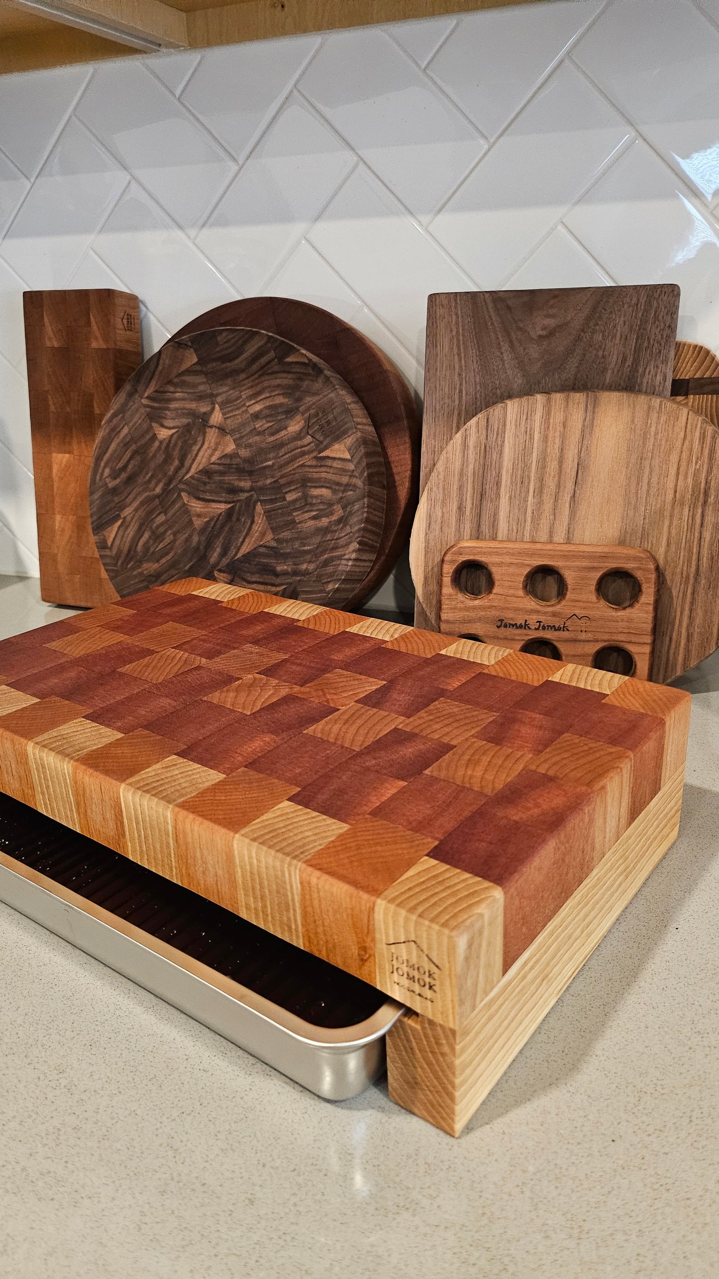 NEW 트레이도마 Tray Cutting Board