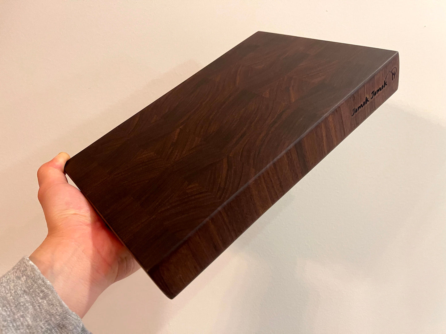 월넛 엔드그레인 도마 Walnut End Grain Cutting Board