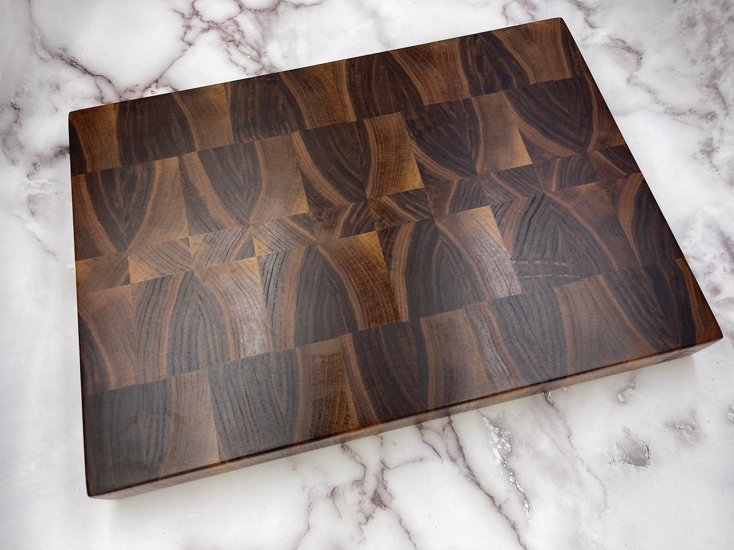 월넛 엔드그레인 도마 Walnut End Grain Cutting Board