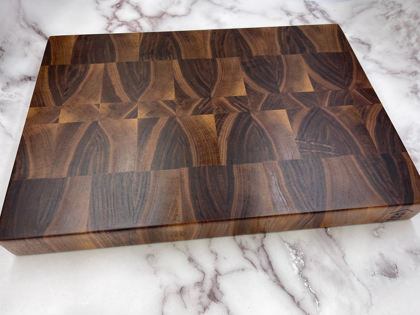 월넛 엔드그레인 도마 Walnut End Grain Cutting Board