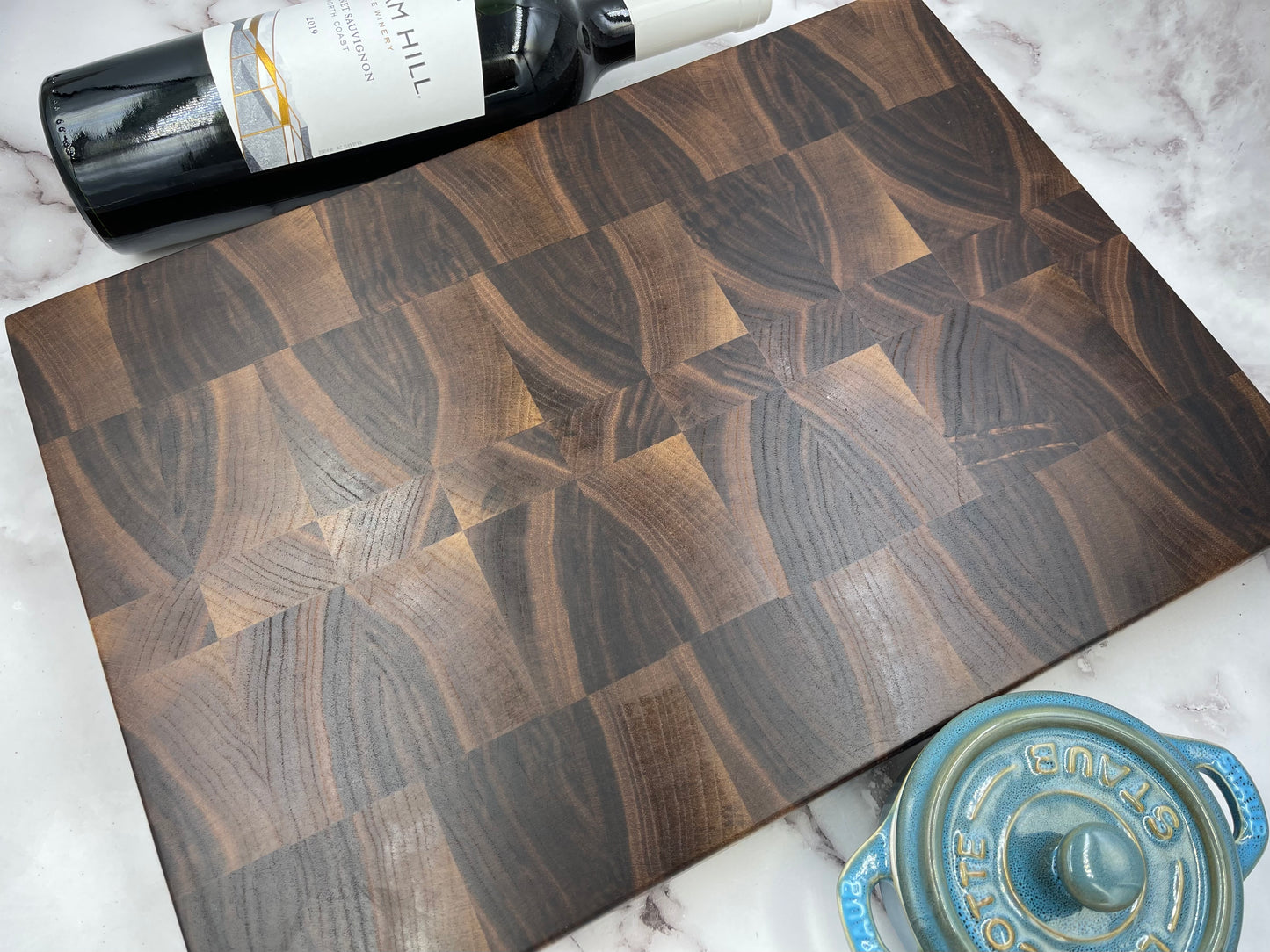 월넛 엔드그레인 도마 Walnut End Grain Cutting Board