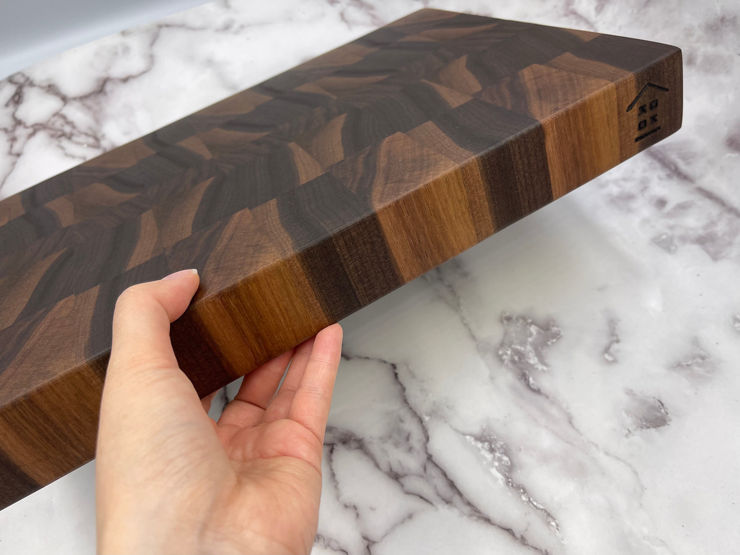 월넛 엔드그레인 도마 Walnut End Grain Cutting Board