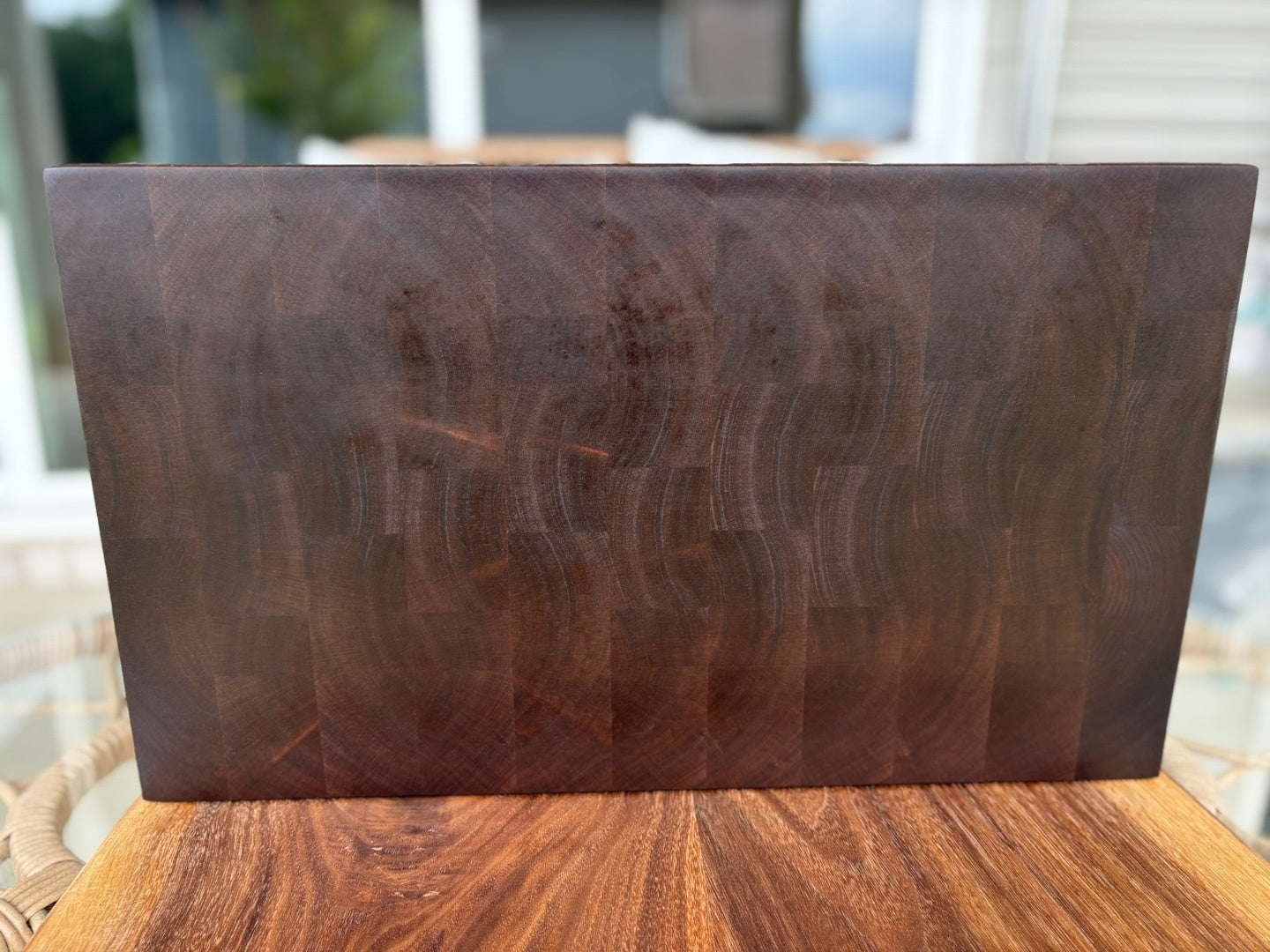 A1. 월넛 엔드그레인 18x10.5 Walnut End Grain Cutting Board 18x10.5