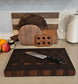 A4. 월넛 엔드그레인 17.5x10.5 Walnut End Grain Cutting Board 17.5x10.5