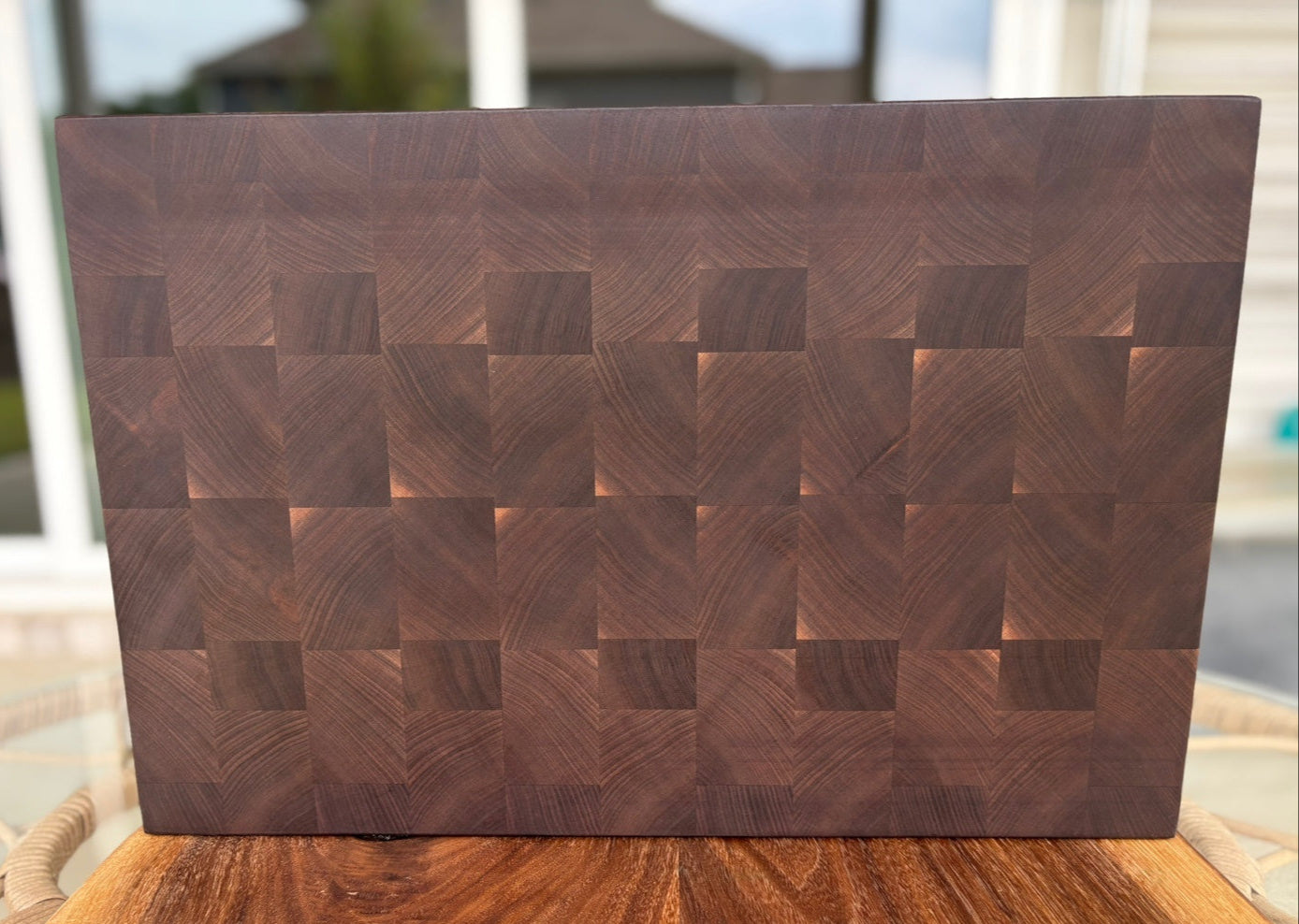 A5. 월넛 엔드그레인 18x12 Walnut End Grain Cutting Board 18x12