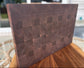 A5. 월넛 엔드그레인 18x12 Walnut End Grain Cutting Board 18x12