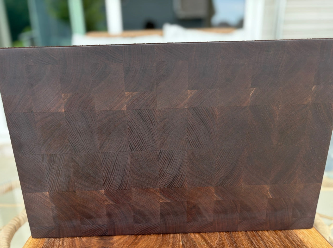 A6. 월넛 엔드그레인 18x11.5 Walnut End Grain Cutting Board 18x11.5