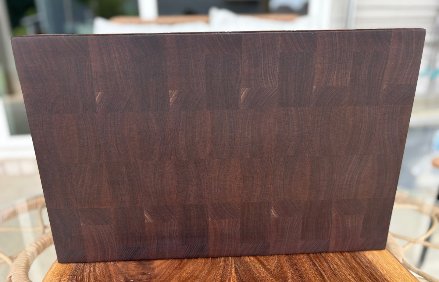 A7. 월넛 엔드그레인 18x11.5 Walnut End Grain Cutting Board 18x11.5