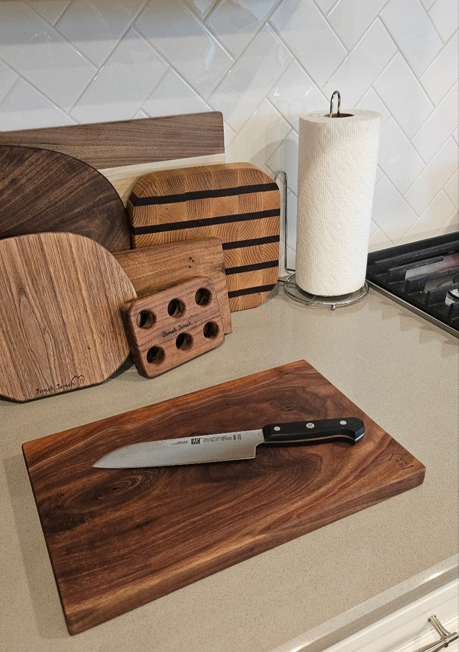 월넛 평도마 "세컨드 그레이드" Walnut Cutting Board Regular Size SECOND