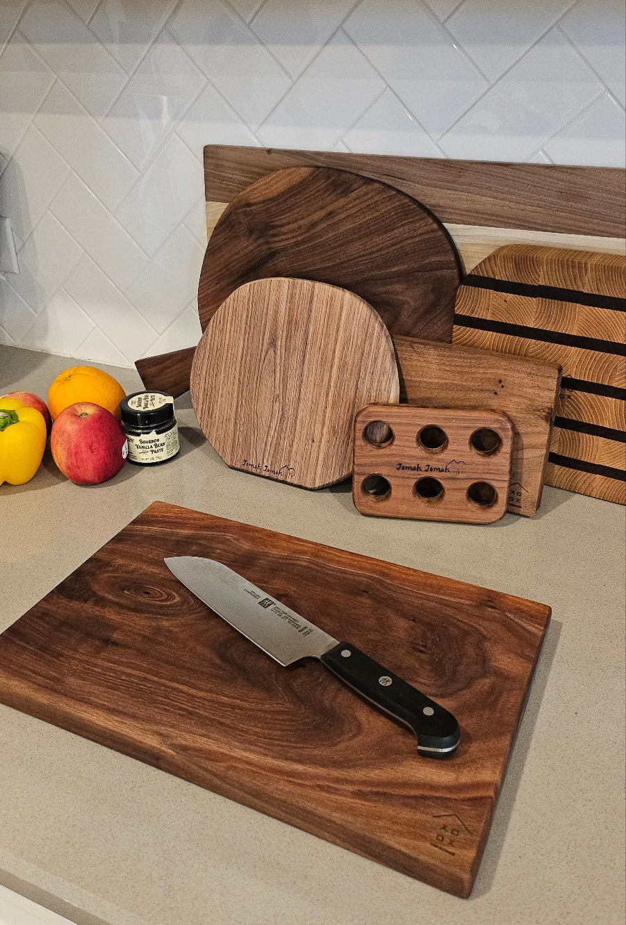 월넛 평도마 "세컨드 그레이드" Walnut Cutting Board Regular Size SECOND