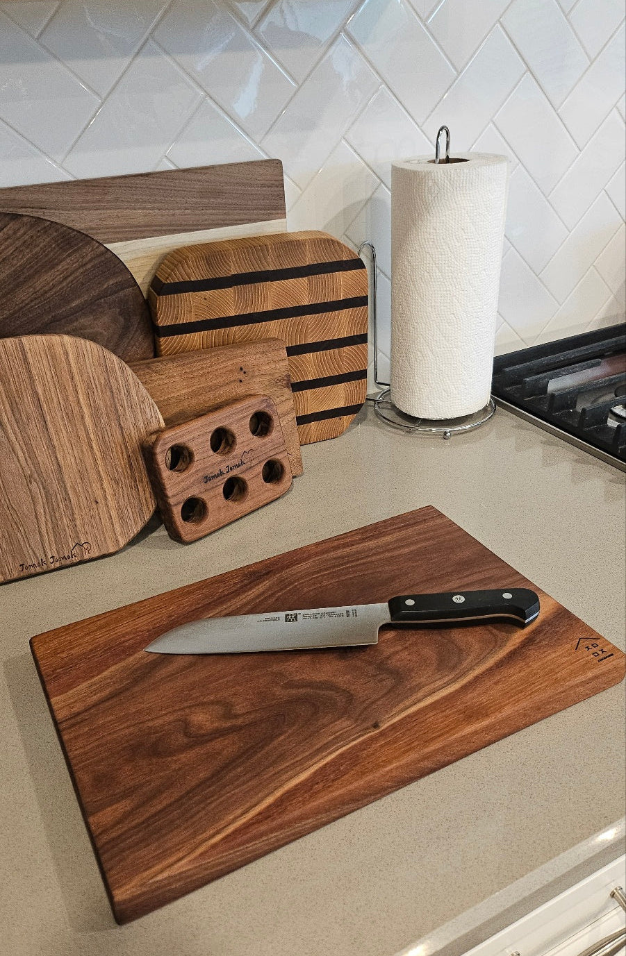 월넛 평도마 레귤러 사이즈 Walnut Cutting Board Regular Size