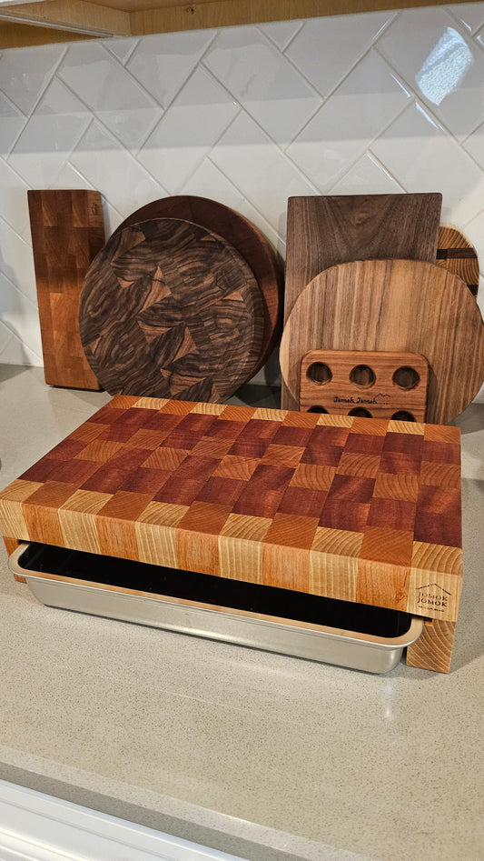 NEW 트레이도마 Tray Cutting Board